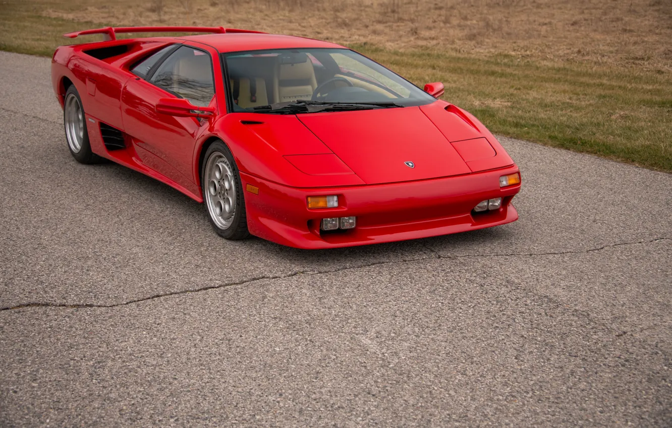 Photo wallpaper Lamborghini, Diablo, 1994, Lamborghini Diablo VT