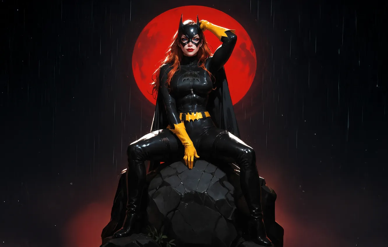 Photo wallpaper Rising, Batgirl, defender of gotham
