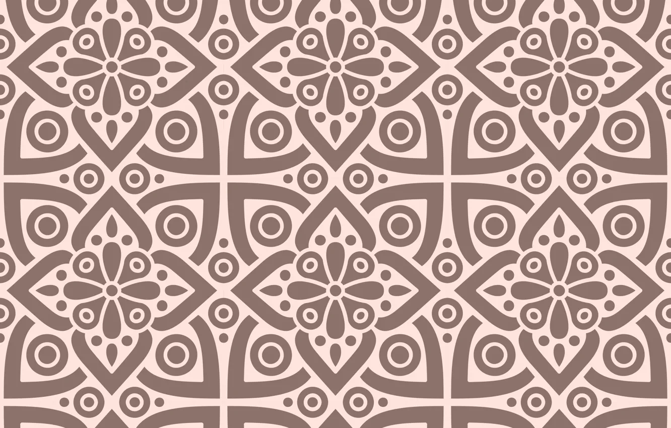 Photo wallpaper ornament, pattern, floral