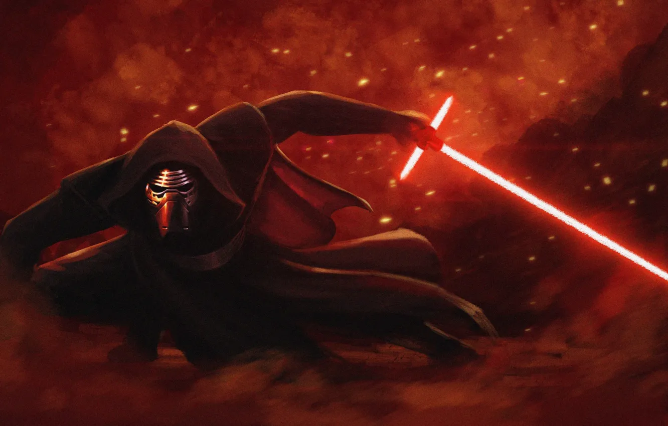 Photo wallpaper sword, Star Wars, fantasy, art, lightsaber, Sith, Concept Art, Characters