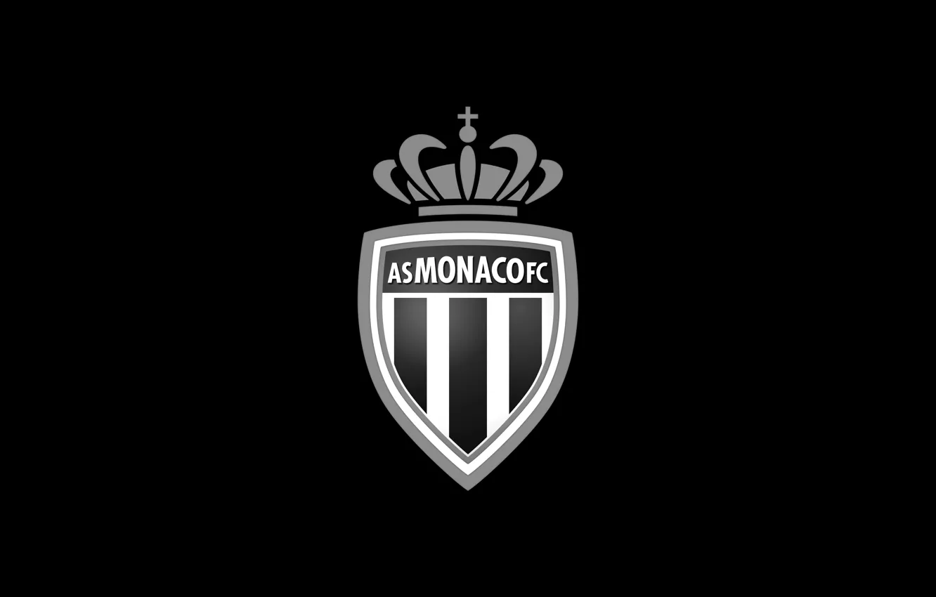 Photo wallpaper wallpaper, sport, logo, football, AS Monaco FC