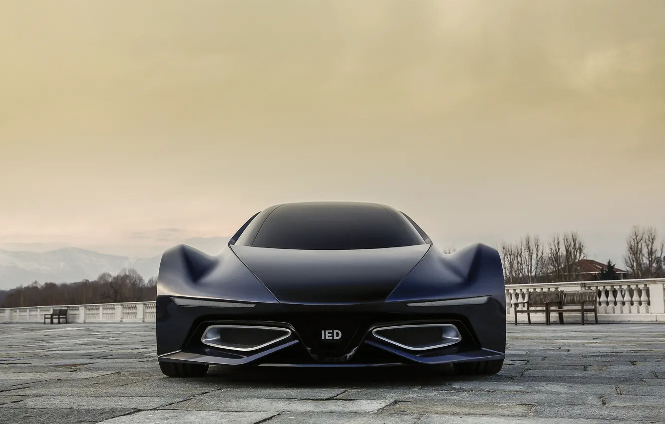 Photo wallpaper supercar, the front, ied syrma