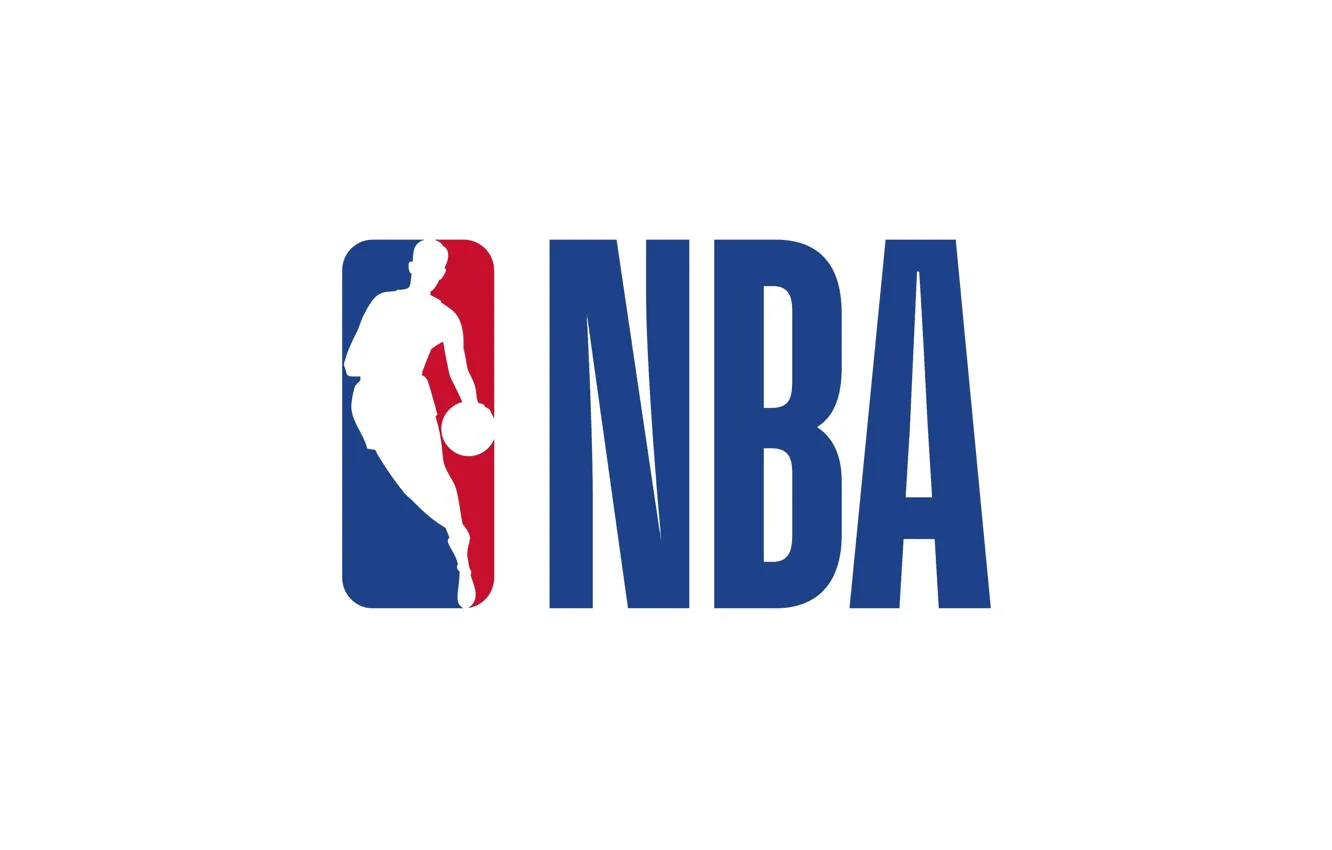 Photo wallpaper logo, basketball, NBA