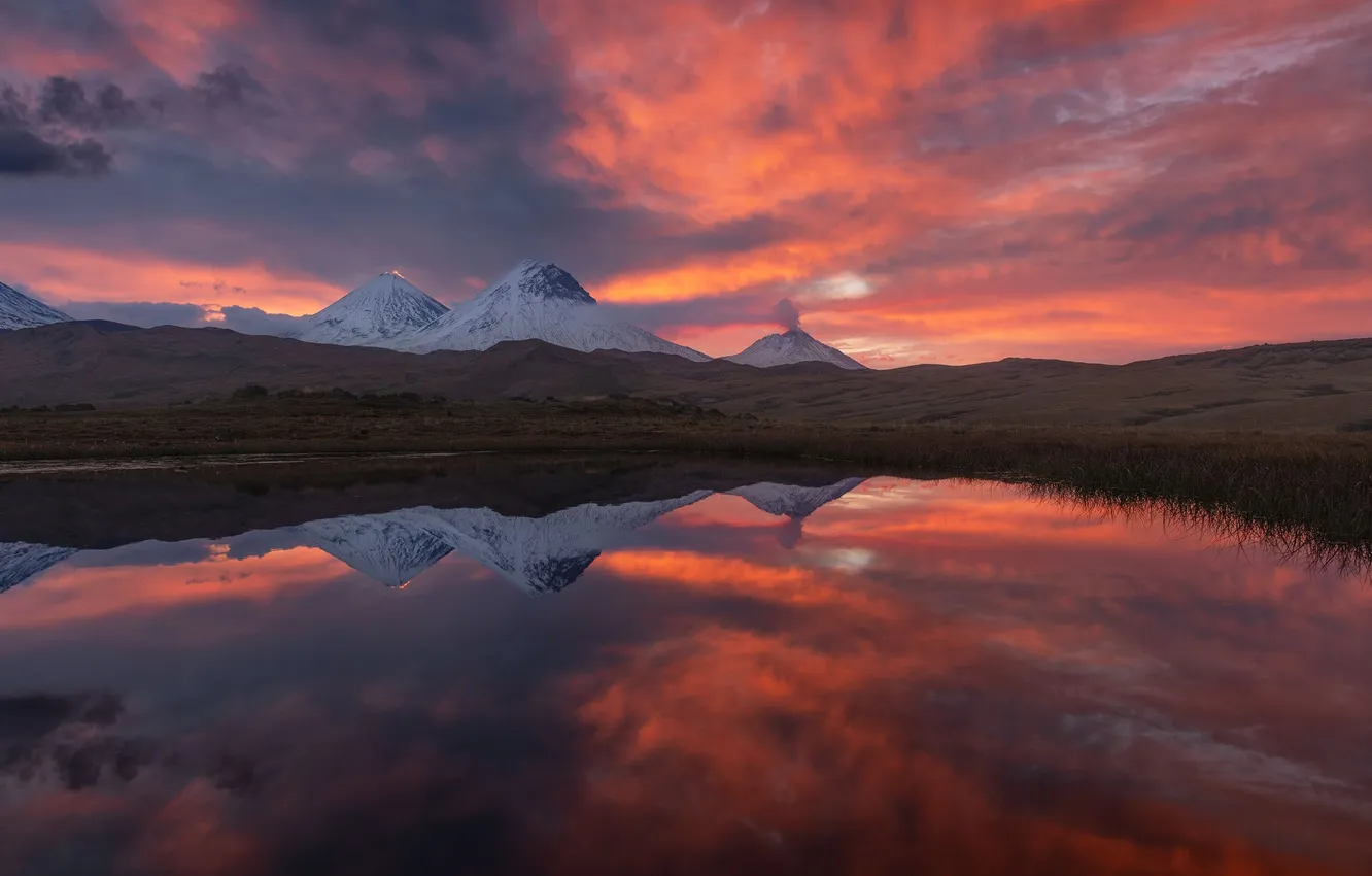 Photo wallpaper landscape, sunset, Anna Politova, Valley of the Giants