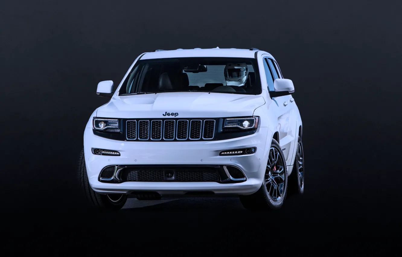 Photo wallpaper minimalism, white, black, Jeep
