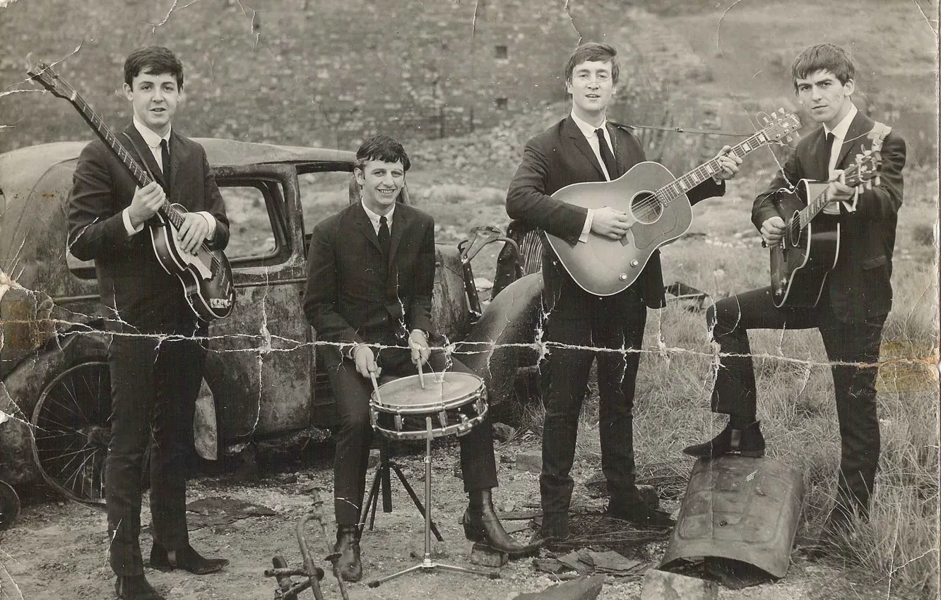 Photo wallpaper music, The Beatles, legend