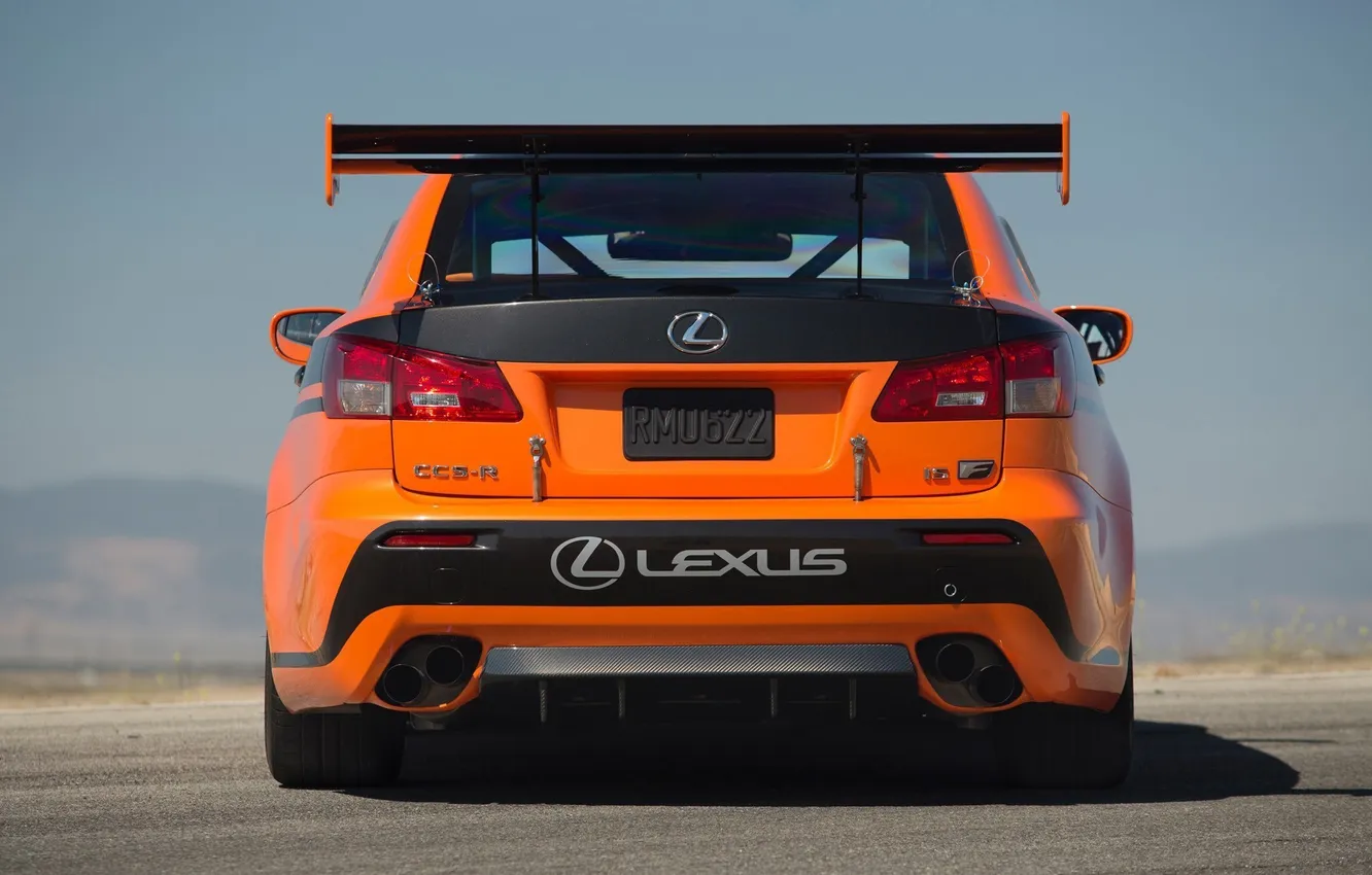 Photo wallpaper road, car, machine, auto, tuning, Lexus