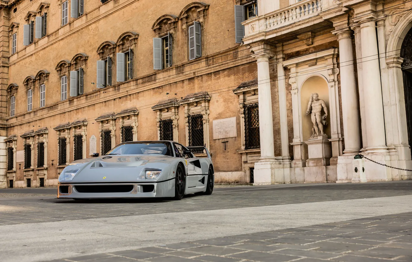 Photo wallpaper Ferrari, F40, 1993, Ferrari F40 Competizione by Cavallino Racing