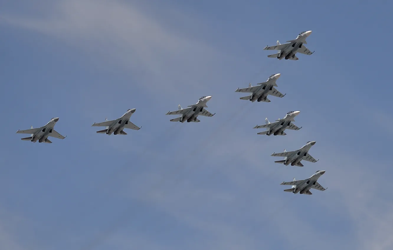 Photo wallpaper the sky, flight, fighter