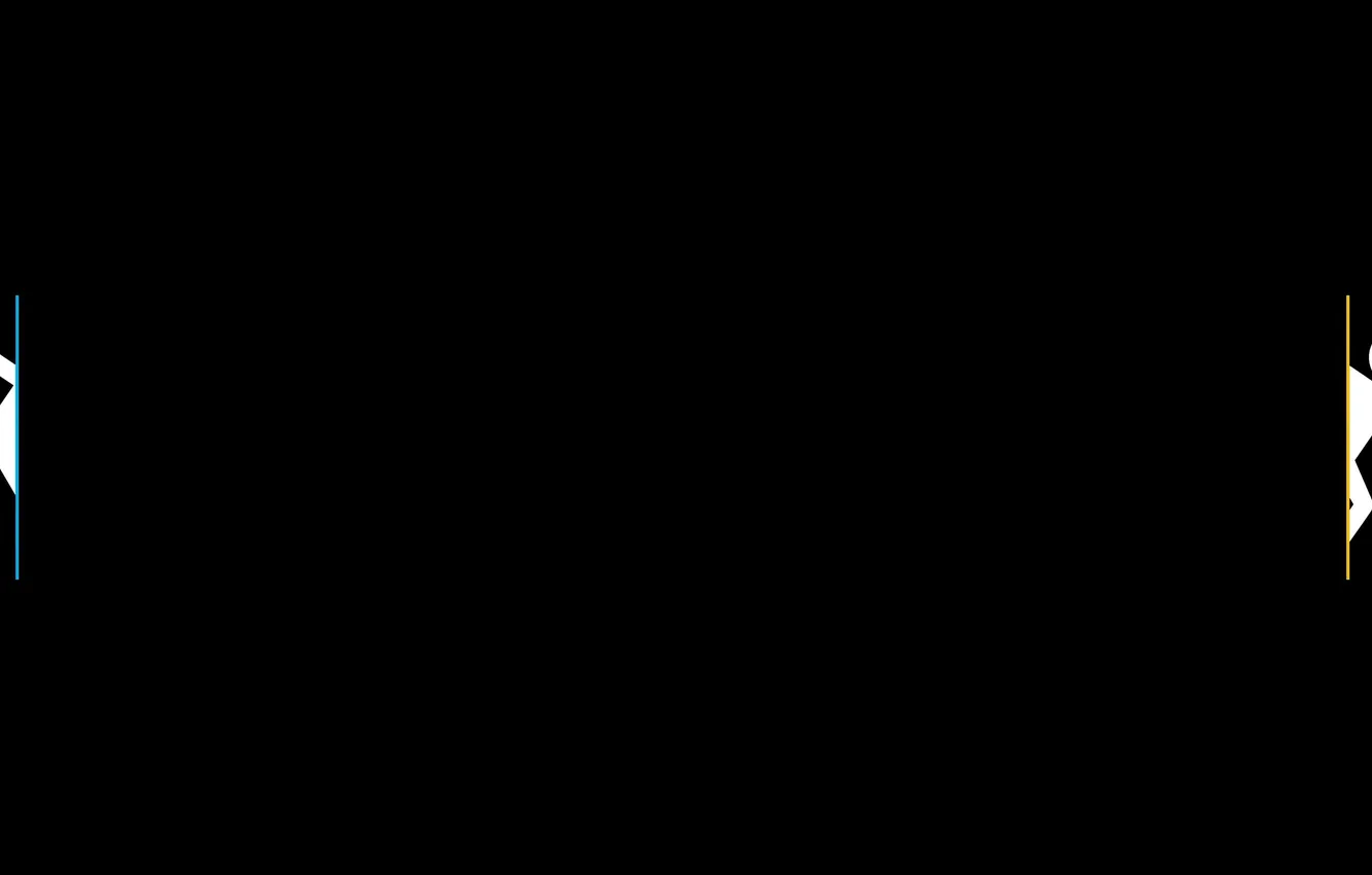 Photo wallpaper the dark background, the game, minimalism, Portal, game, minimalism, dark background