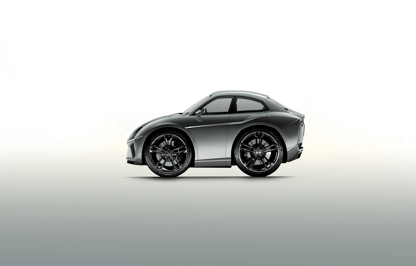 Photo wallpaper car, machine, minimalism, lamborghini estoque, Minimalism, 2939x2039