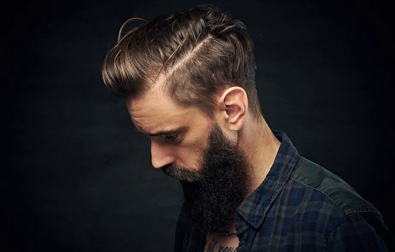 Photo wallpaper men, hair, hairstyle, Haircut