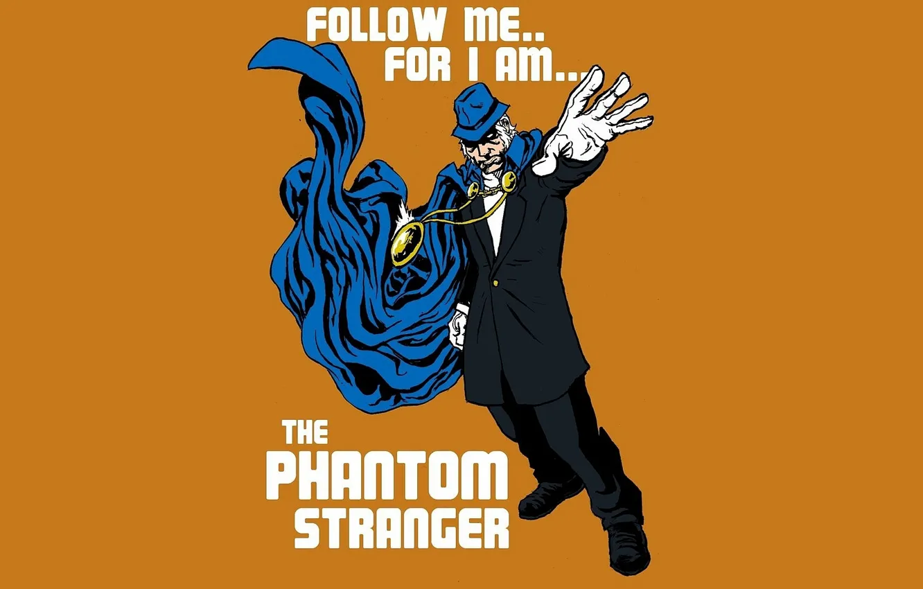 Photo wallpaper comic, the phantom Prowler, Phantom Stranger