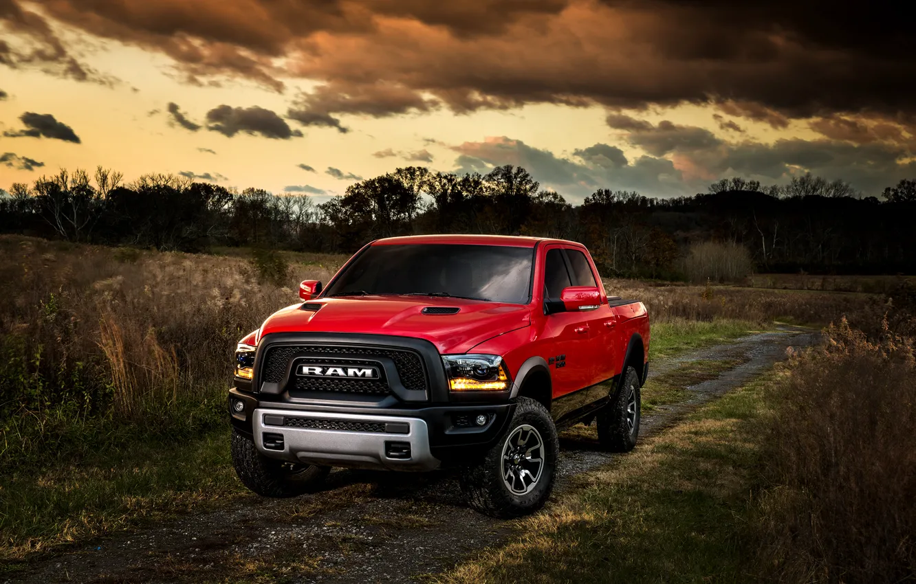 Photo wallpaper Ford, Ford, Rebel, 2015, Ram 1500