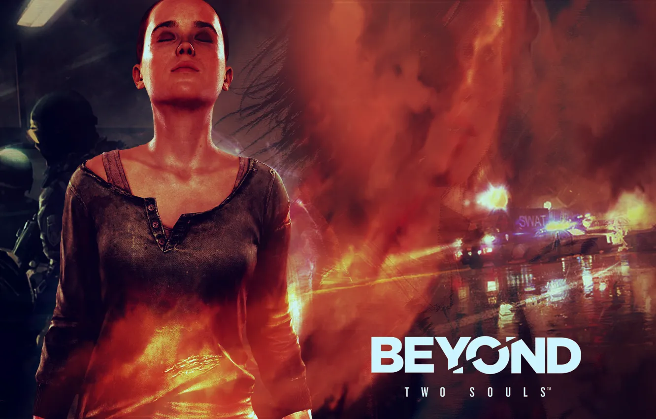 Photo wallpaper girl, Quantic Dream, Beyond: Two Souls, Ellen Page, Jodie Holmes