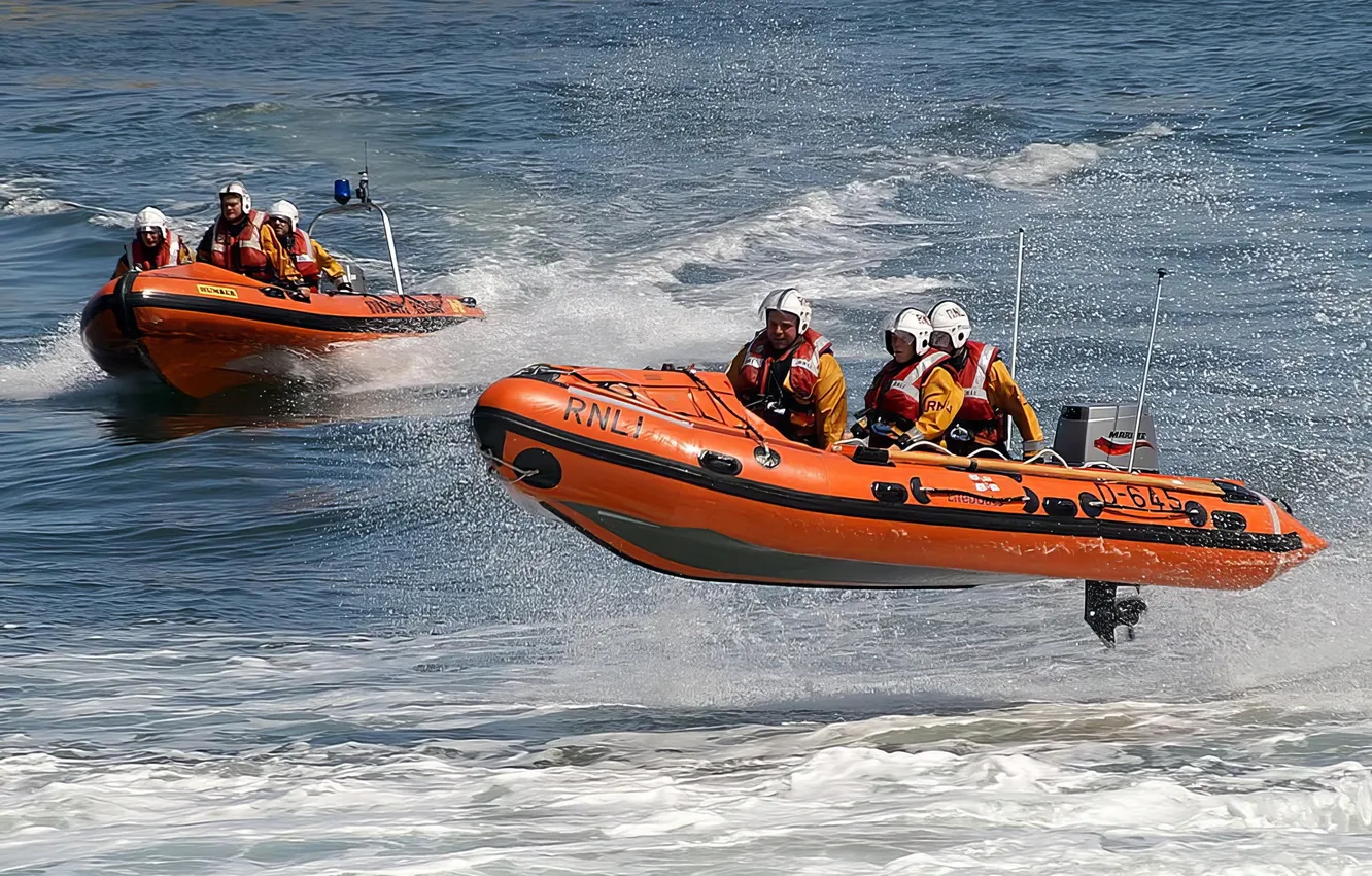 Photo wallpaper race, boat, speed