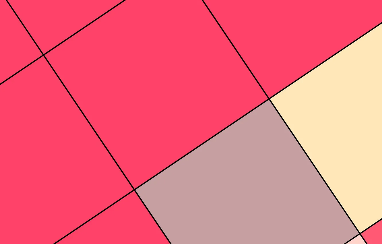 Photo wallpaper line, squares, design, papers, raspberry, material, by-vactual, hd-background
