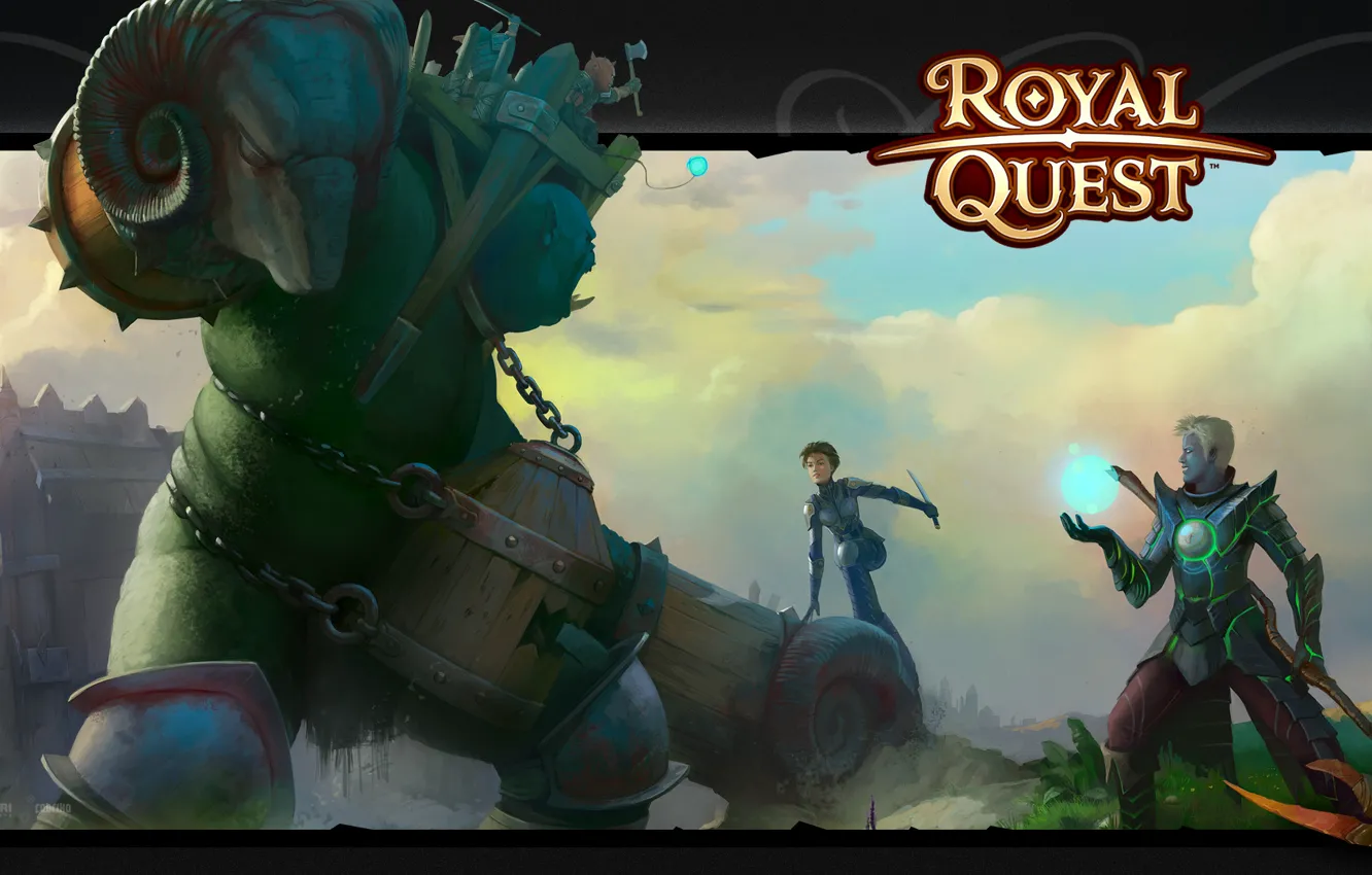 Photo wallpaper MAG, Orc, Royal Quest, Katauri Interactive