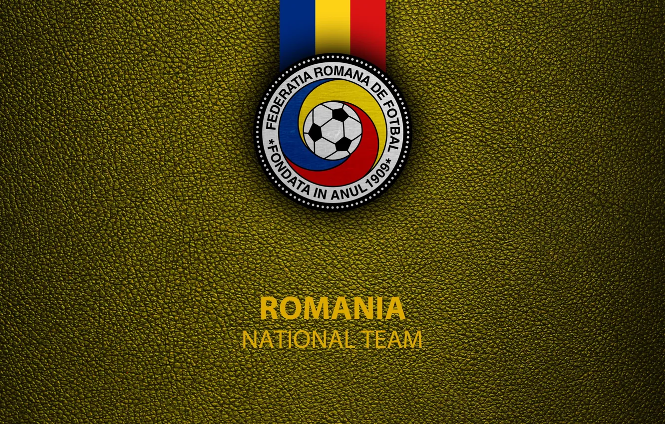Photo wallpaper wallpaper, sport, logo, football, Romania, National team