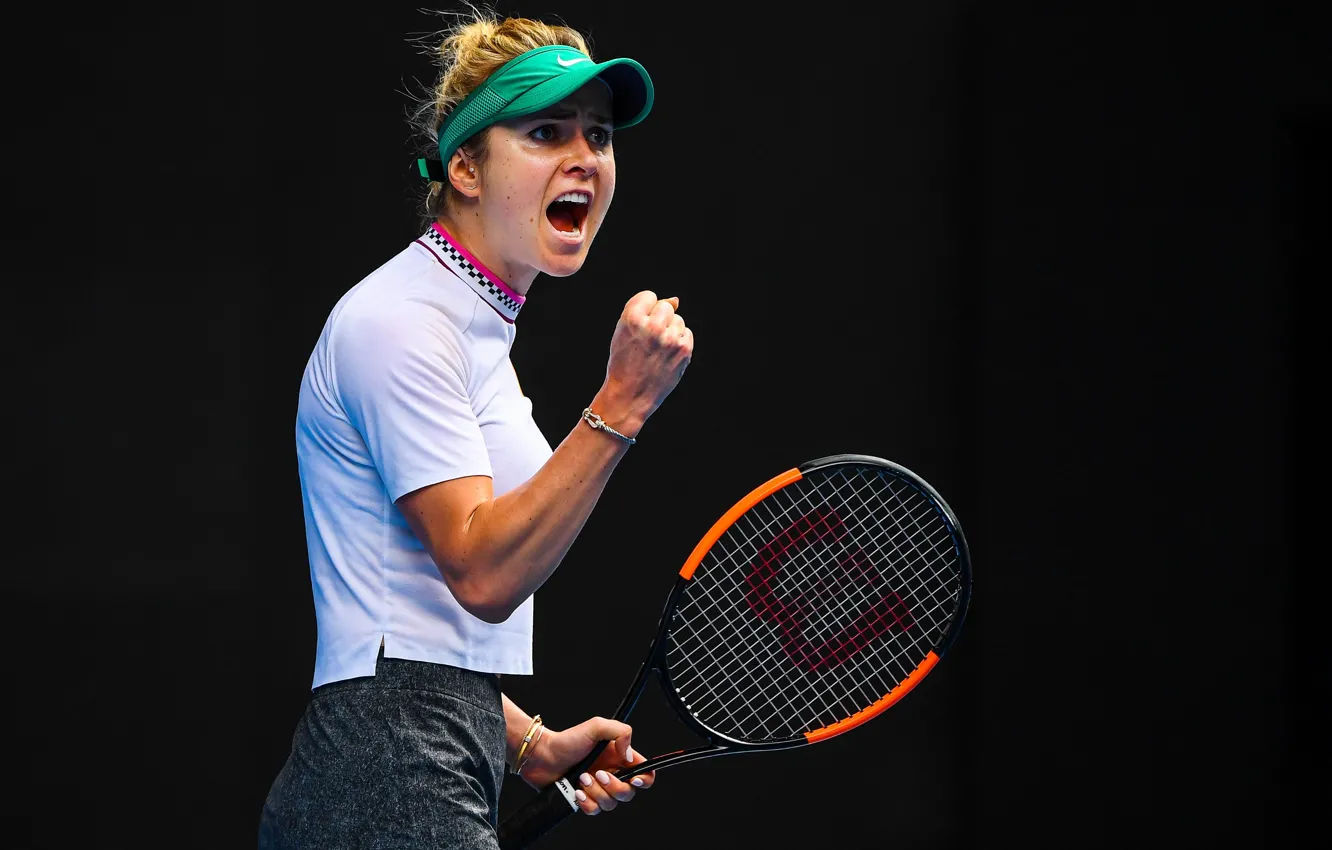 Photo wallpaper girl, woman, Ukraine, Sport, Tennis, Elina, WTA, Ukrainian