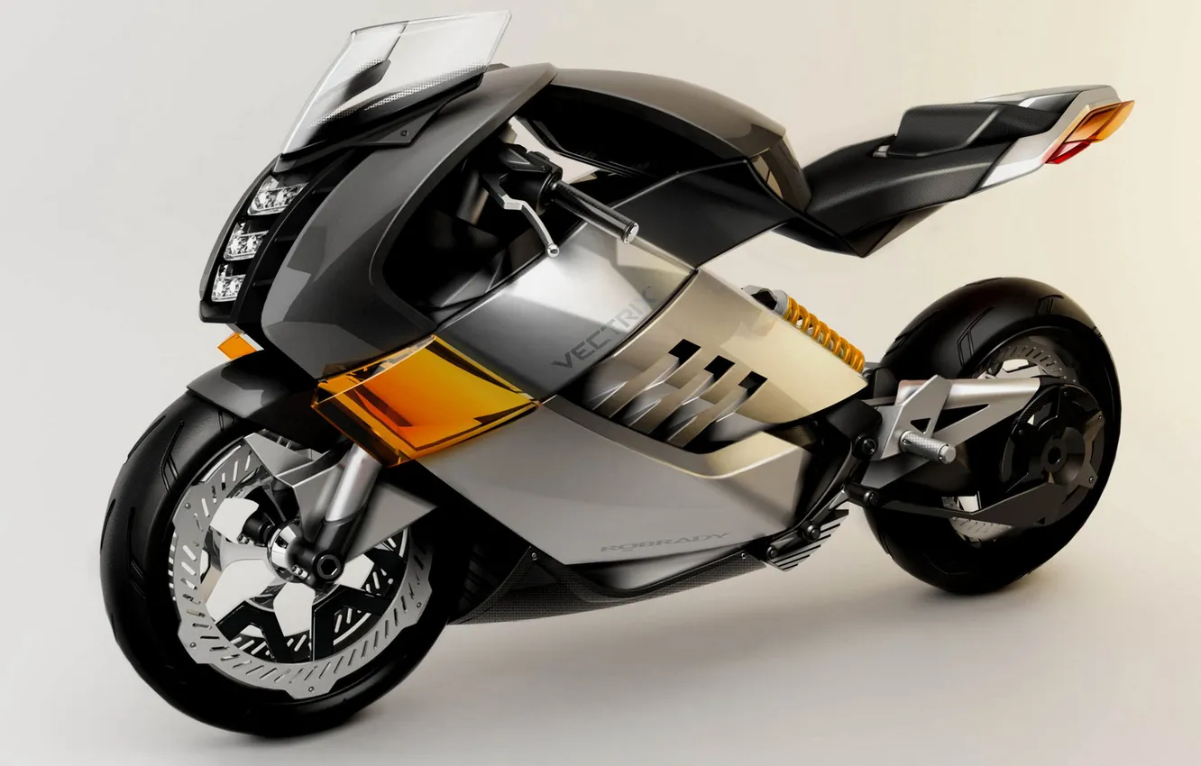 Photo wallpaper Moto, bike, cool