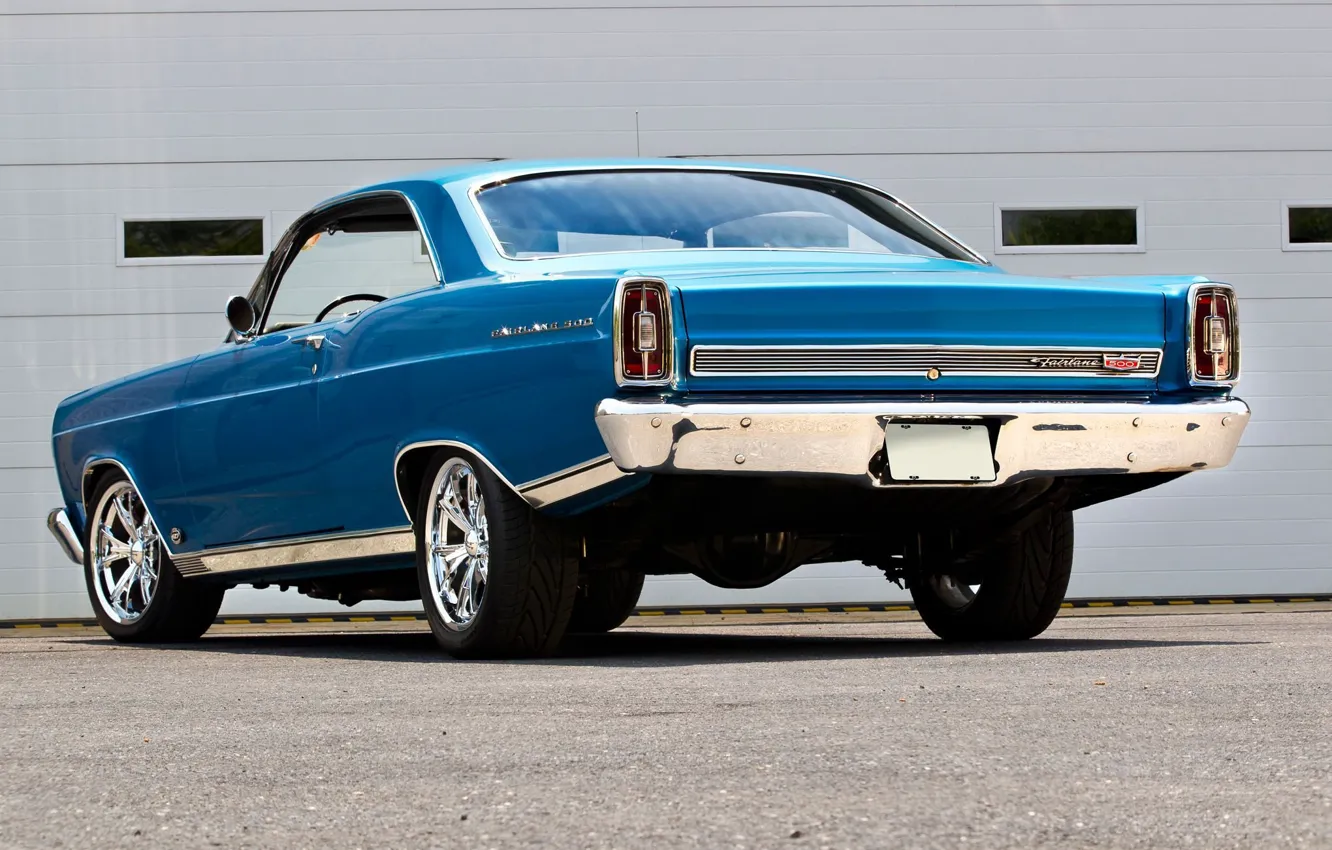 Photo wallpaper Ford, Coupe, 1967, Hardtop, Streetrod, Fairlane 500