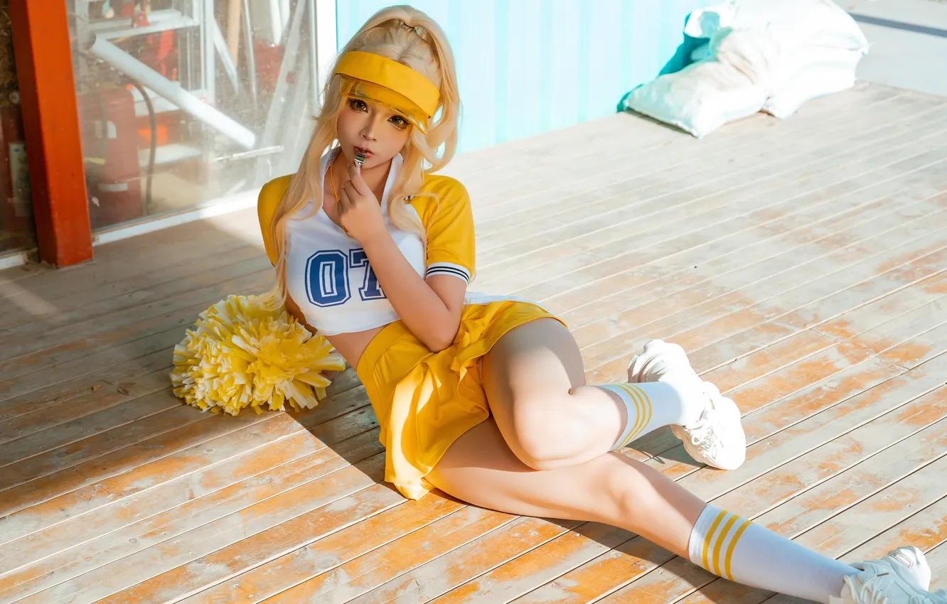 Photo wallpaper model, women, cosplay, asian, Yuuhui