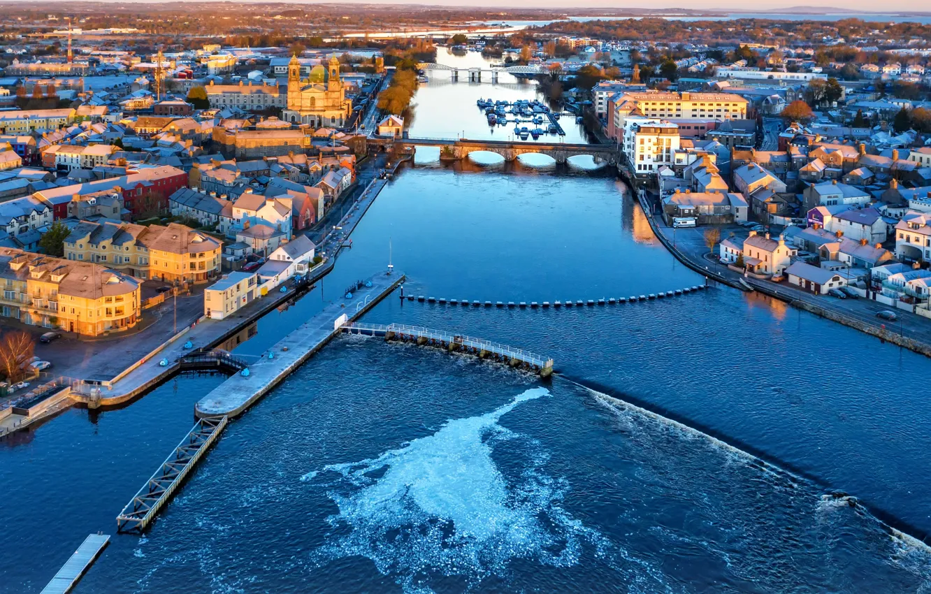 Wallpaper Ireland, Leinster, Athlone for mobile and desktop, section