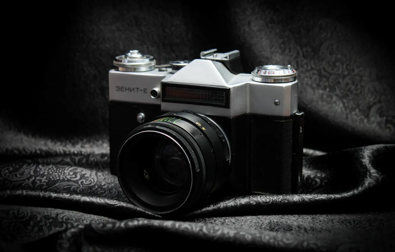 Photo wallpaper Wallpaper, black, Zenit, the camera