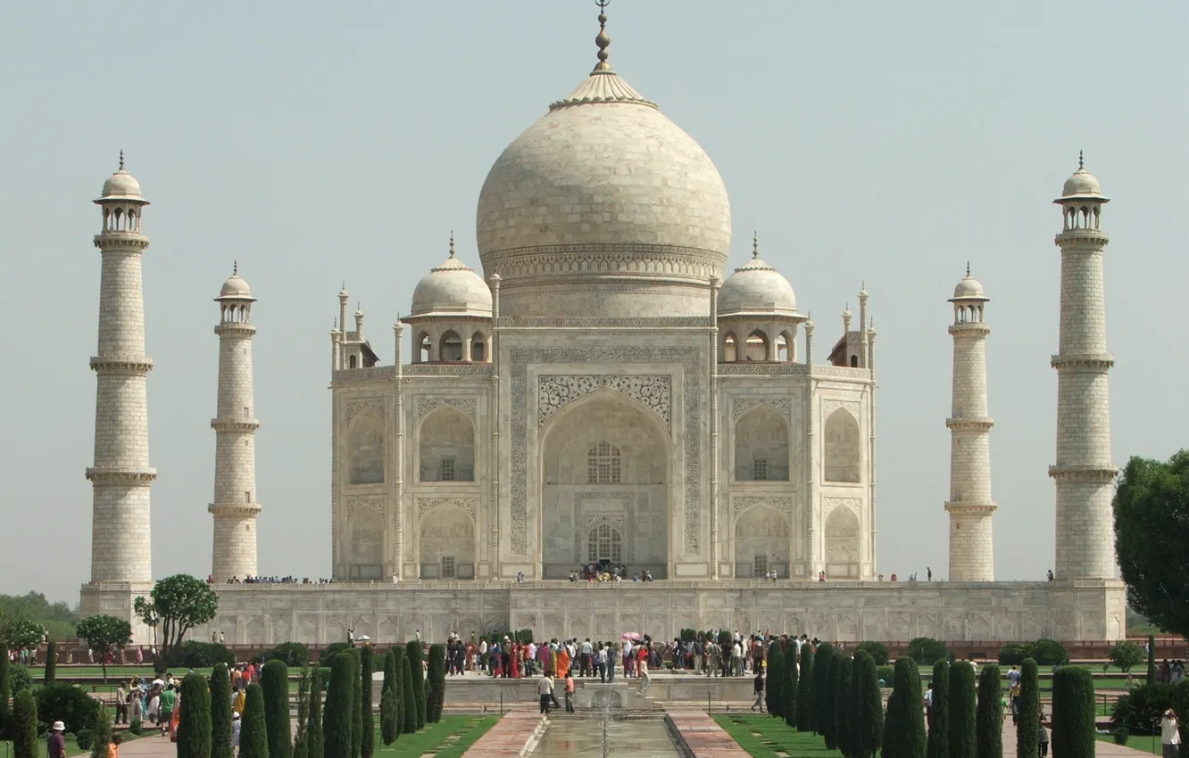 Photo wallpaper Taj Mahal, India, historic, monument