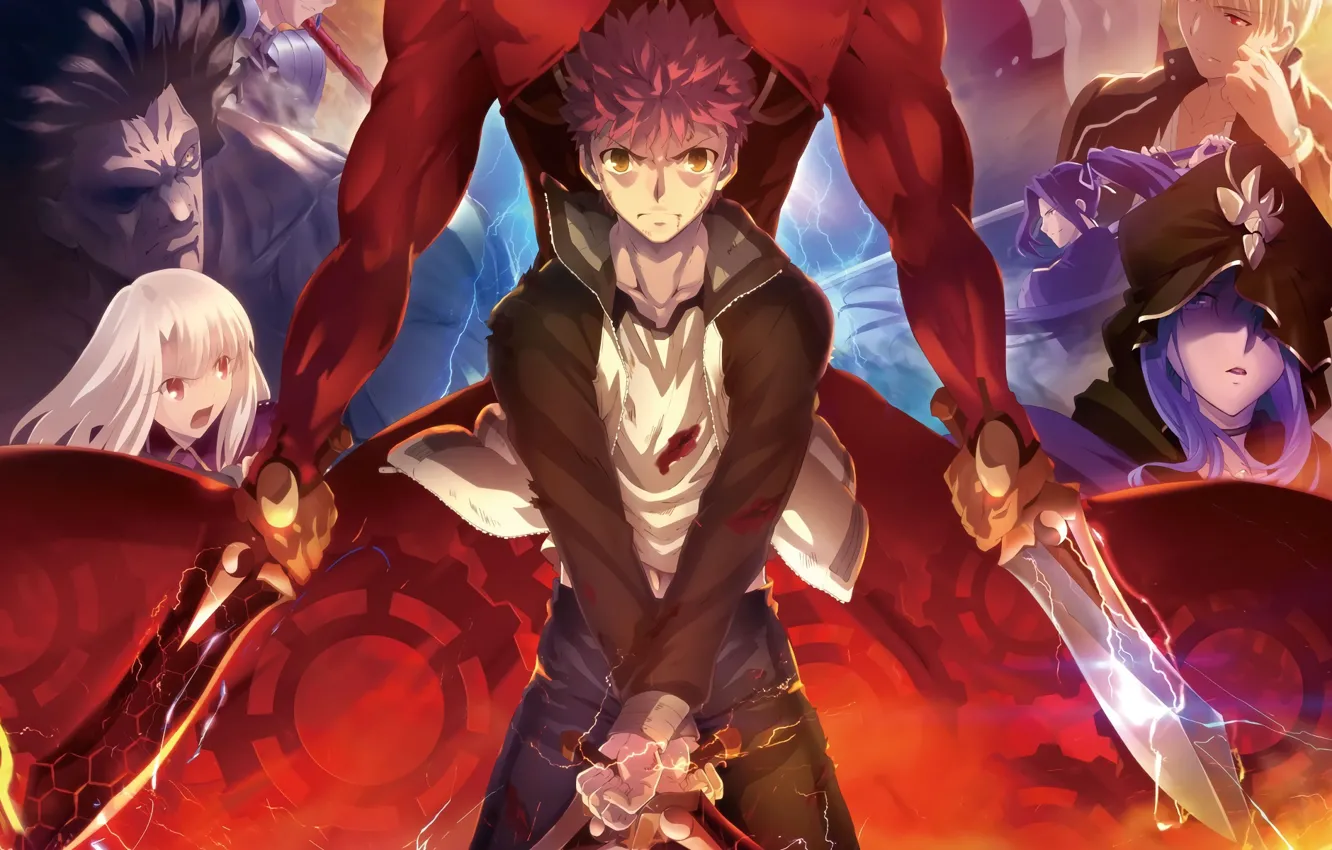 Photo wallpaper characters, Emiya Shirou, Fate stay night, Fate / Stay Night