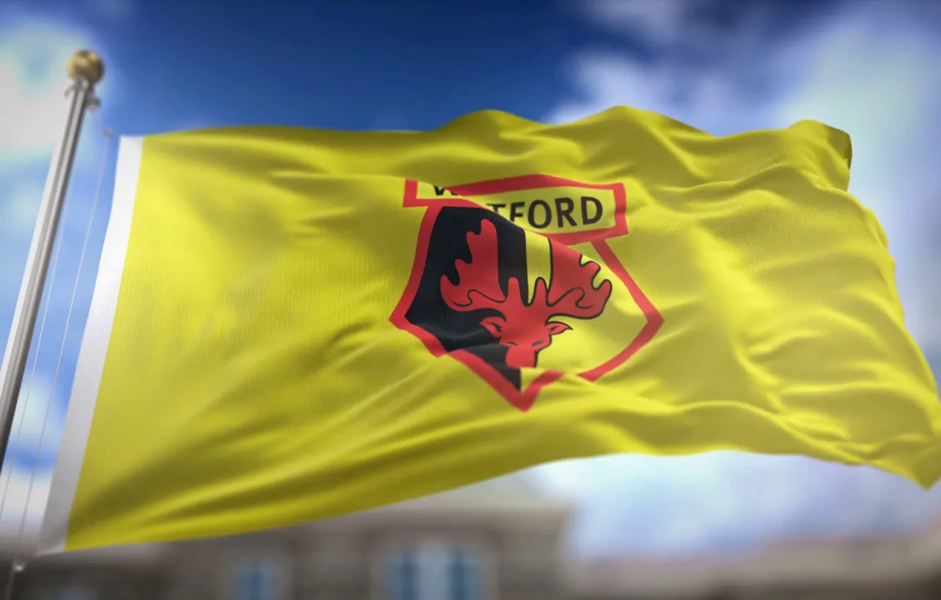 Photo wallpaper wallpaper, logo, football, flag, Sport, Watford