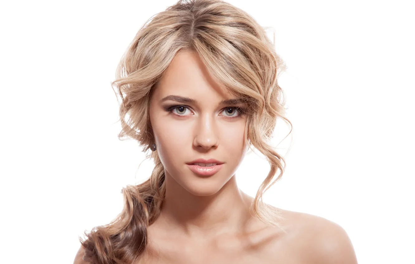 Photo wallpaper sexy, look, blonde