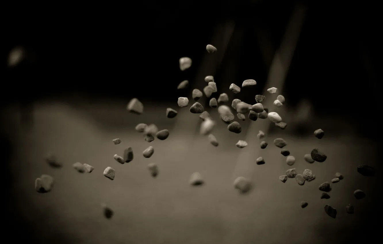 Photo wallpaper macro, stones, photo, Wallpaper, baby