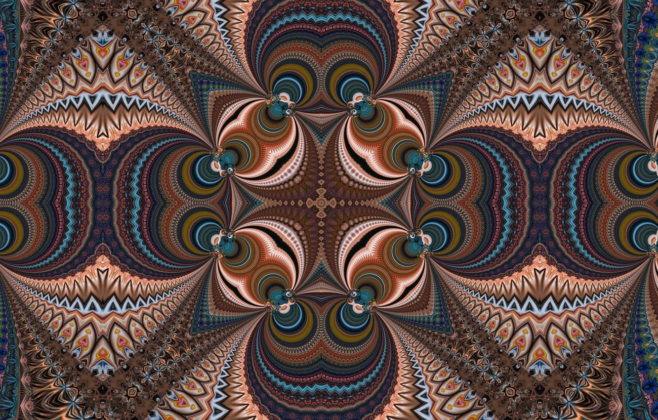 Photo wallpaper bright, pattern, bright