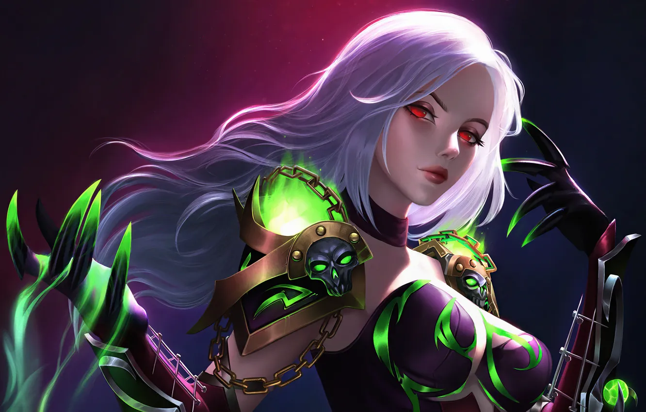 Photo wallpaper look, magic, armor, magic, armor, look, fantasy art, a beam of light