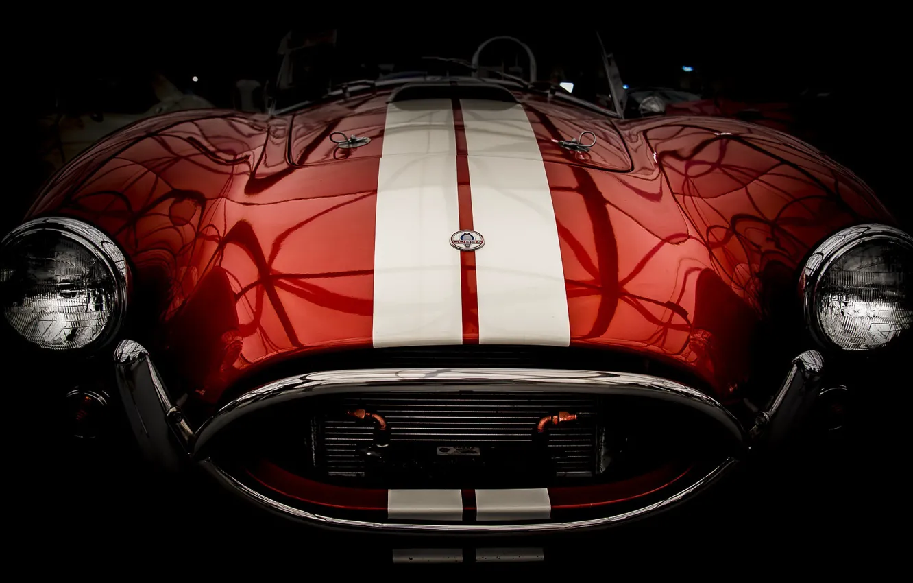 Photo wallpaper background, cobra, classic-car