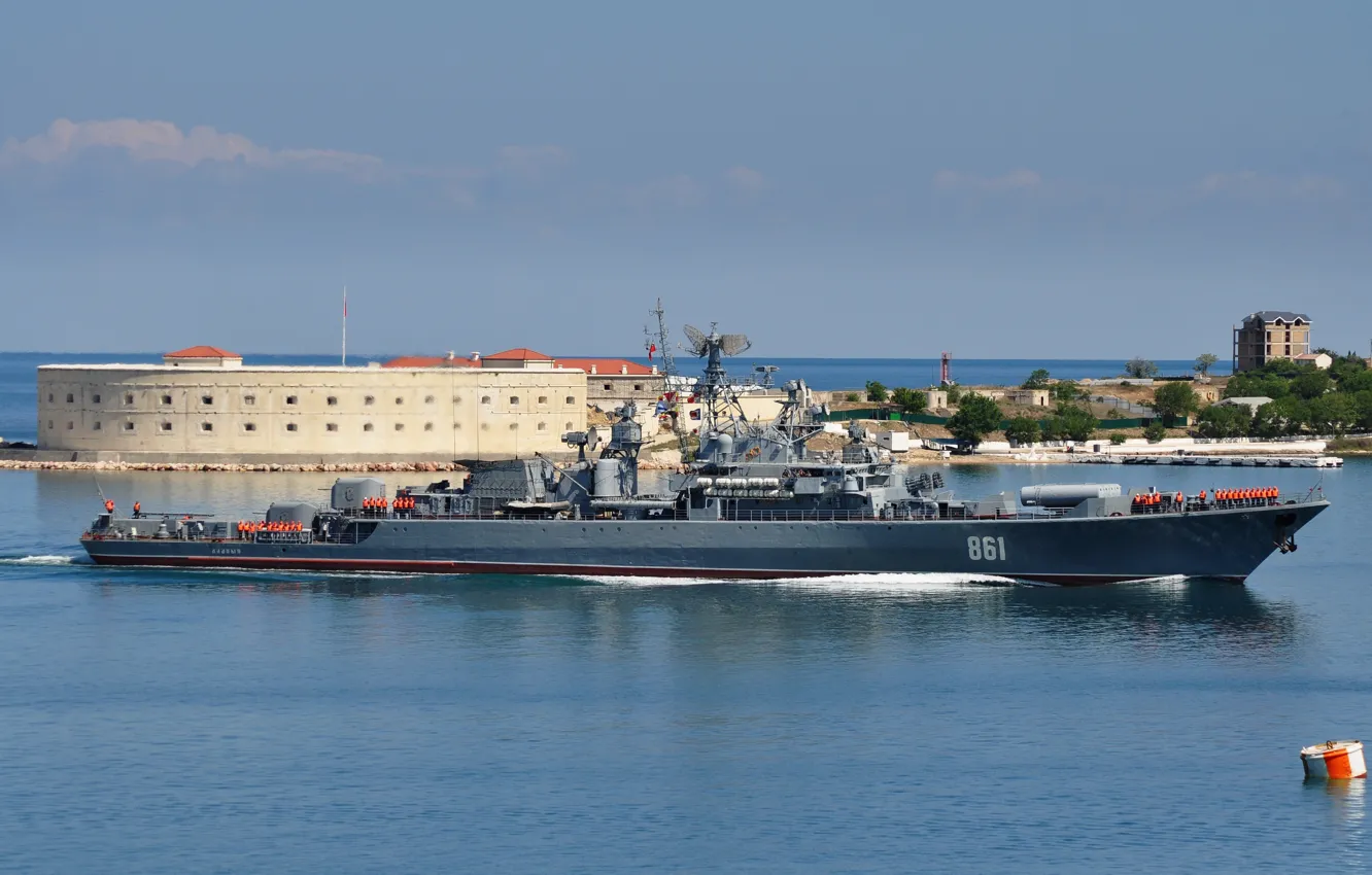 Photo wallpaper Navy, Patrol ship, Sevastopol, The Black Sea Fleet, &ampquot;okay&ampquot;, 1135 project