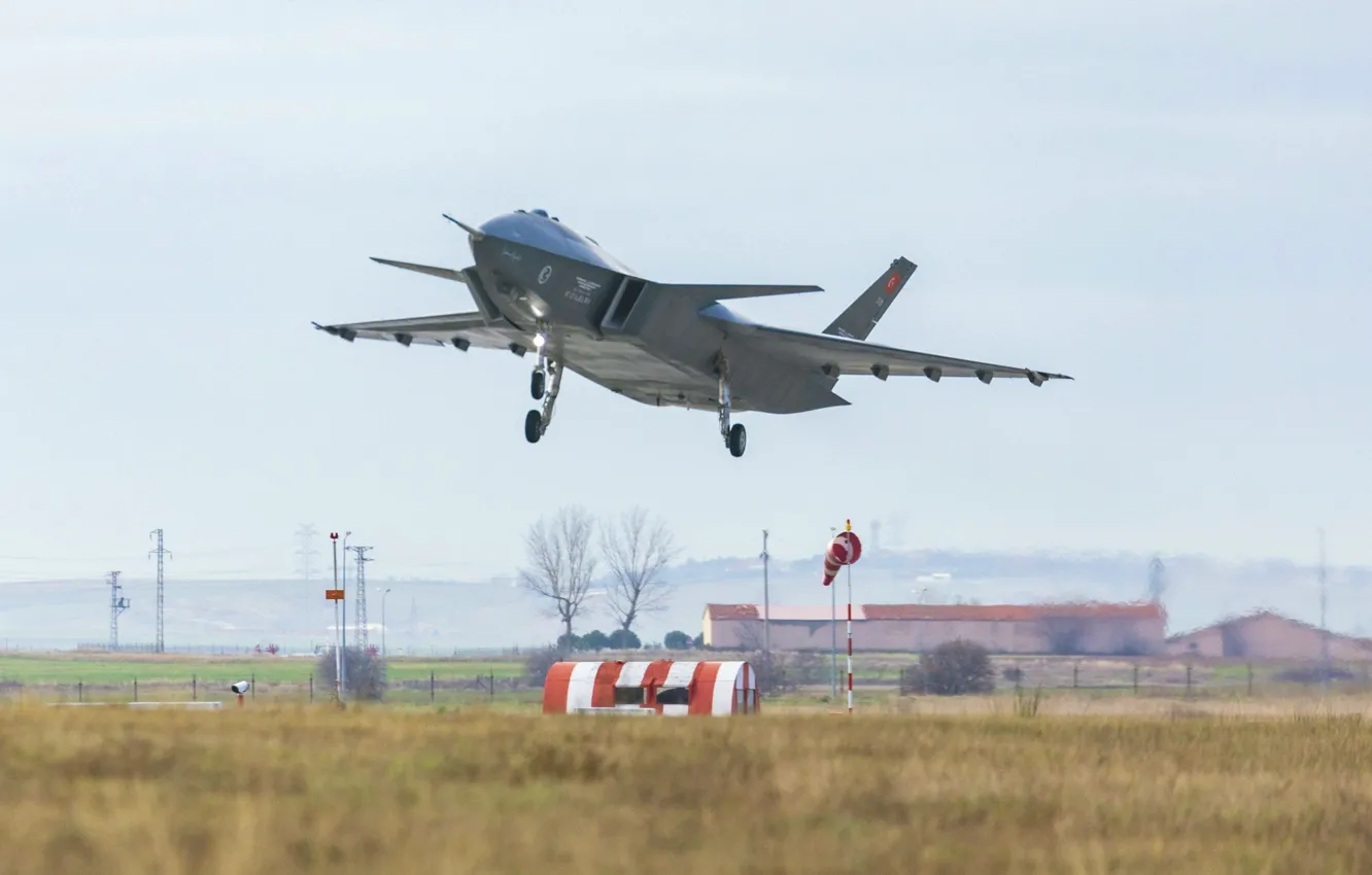 Photo wallpaper drone, uncrewed fighter jet, Baykar, Redelma