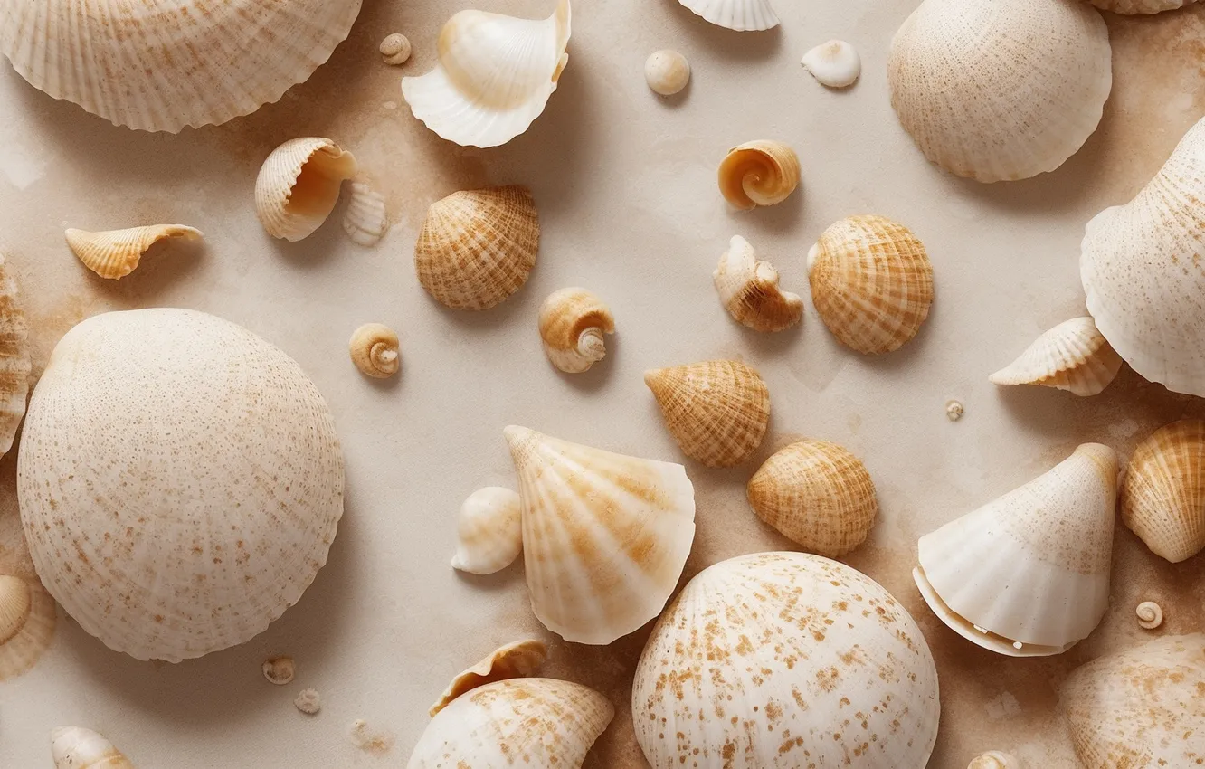 Photo wallpaper sand, beach, background, Wallpaper, wallpaper, shell, beach, Sandy