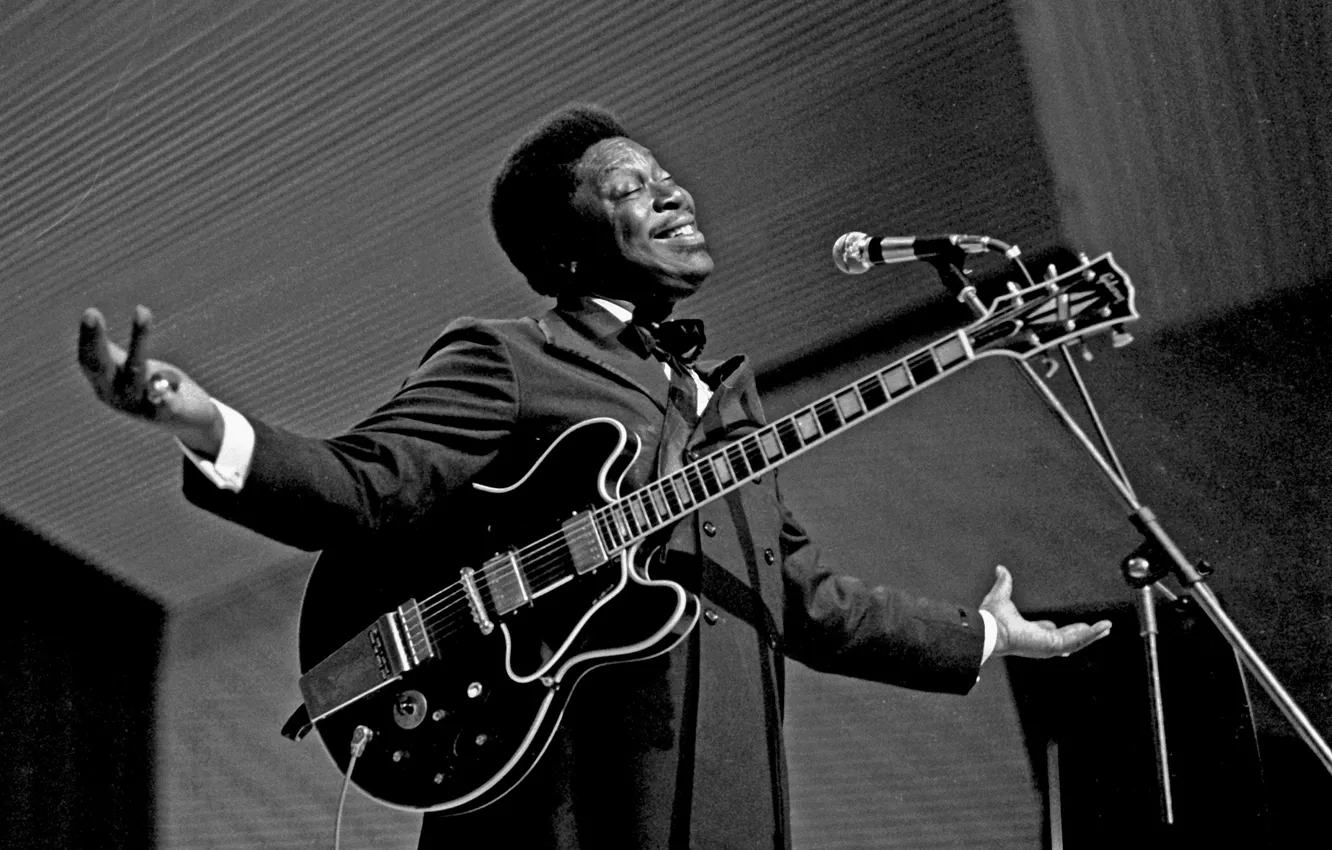 Photo wallpaper the game, guitar, Blues, Lucille, B.B. King