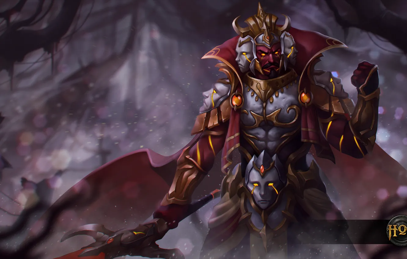 Photo wallpaper hon, Heroes of Newerth, Accursed, Salforis, Rahwana Accursed, Rahwana, Lord Salforis
