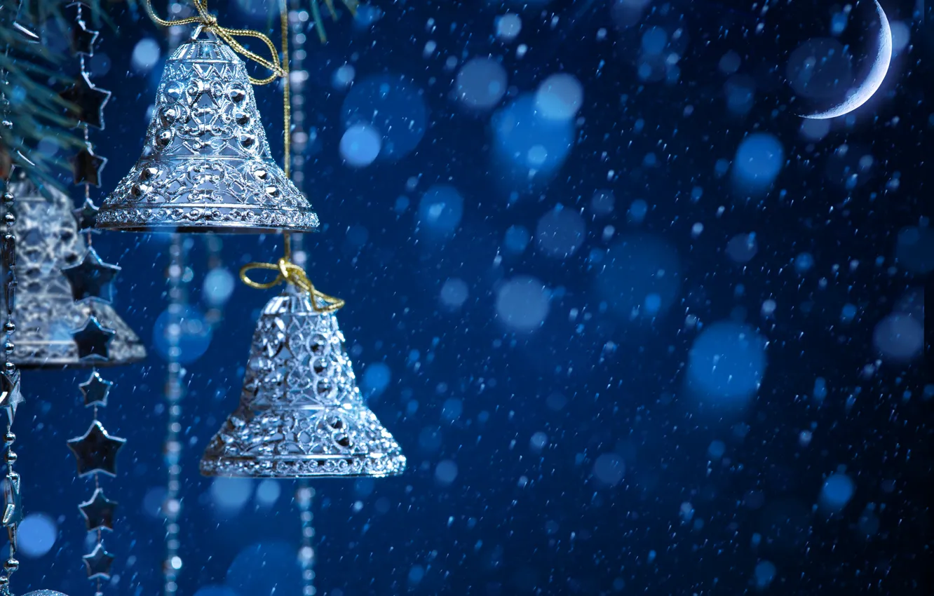 Photo wallpaper balls, decoration, holiday, new year, Christmas, Christmas, New Year