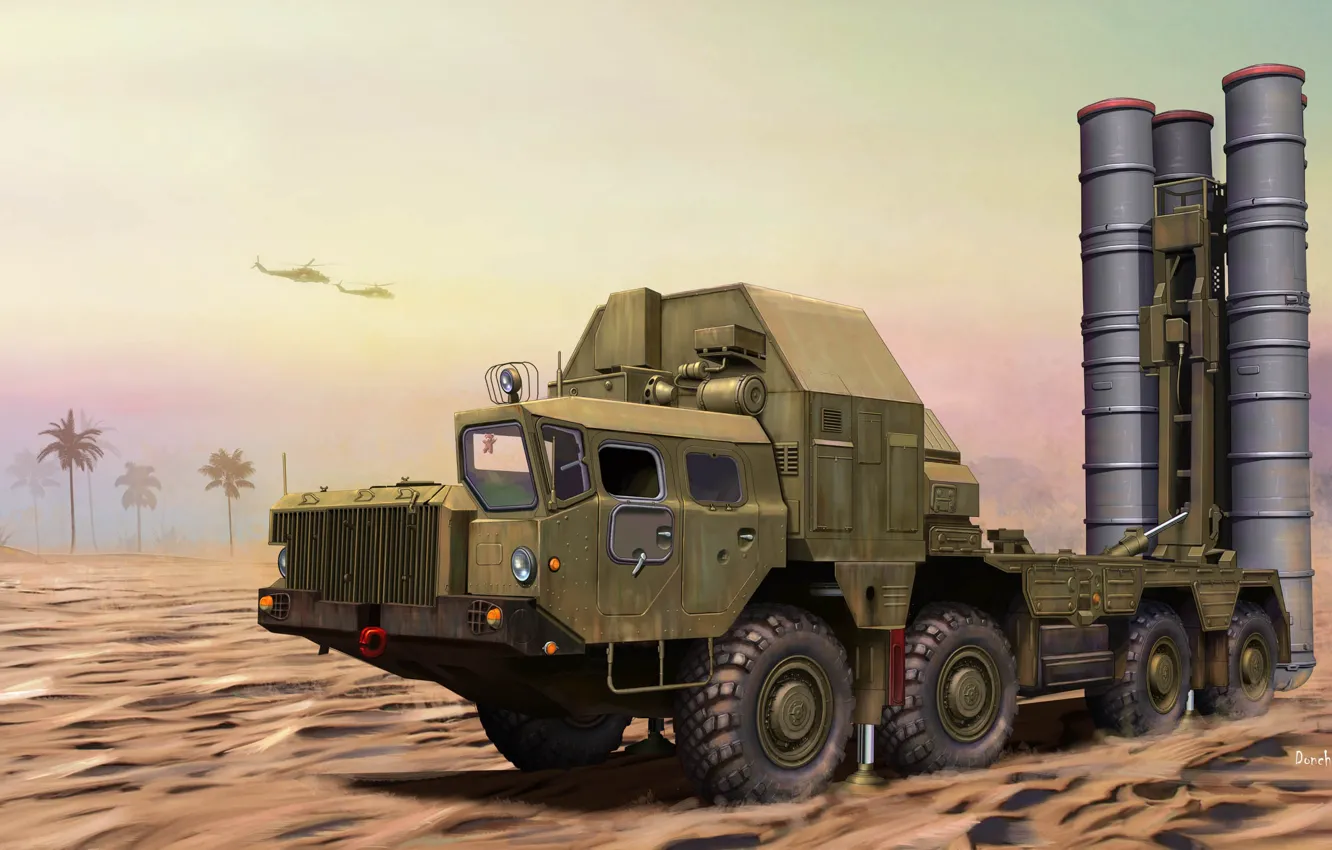 Photo wallpaper Russia, Defense, SAM, S-300PMU
