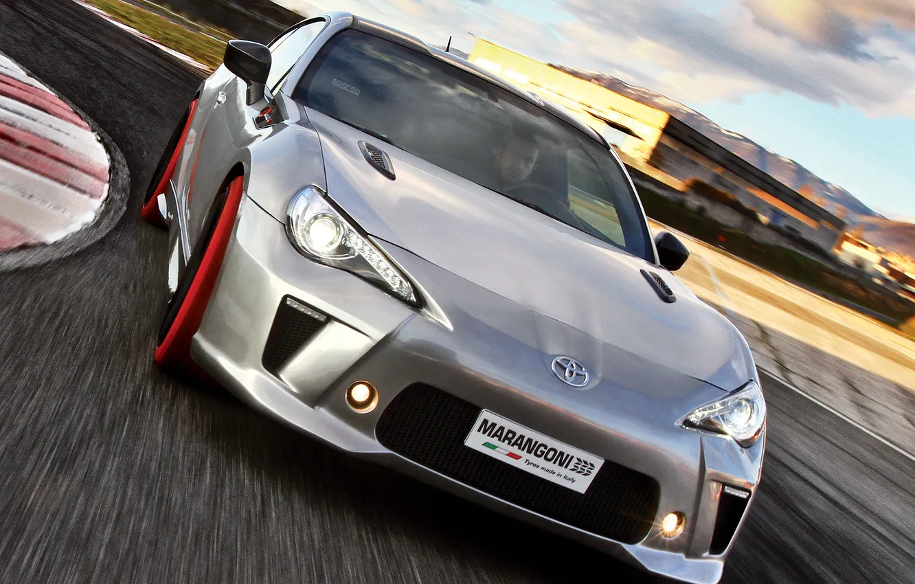 Photo wallpaper machine, tuning, track, Toyota, Marangoni, GT86-R, Eco Explorer