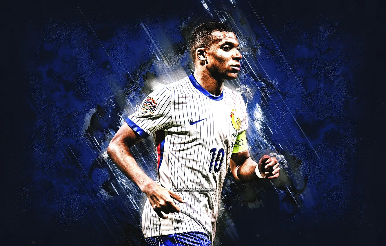 Photo wallpaper France, football, soccer, french, Kylian Mbappe, Kylian, Mbappe