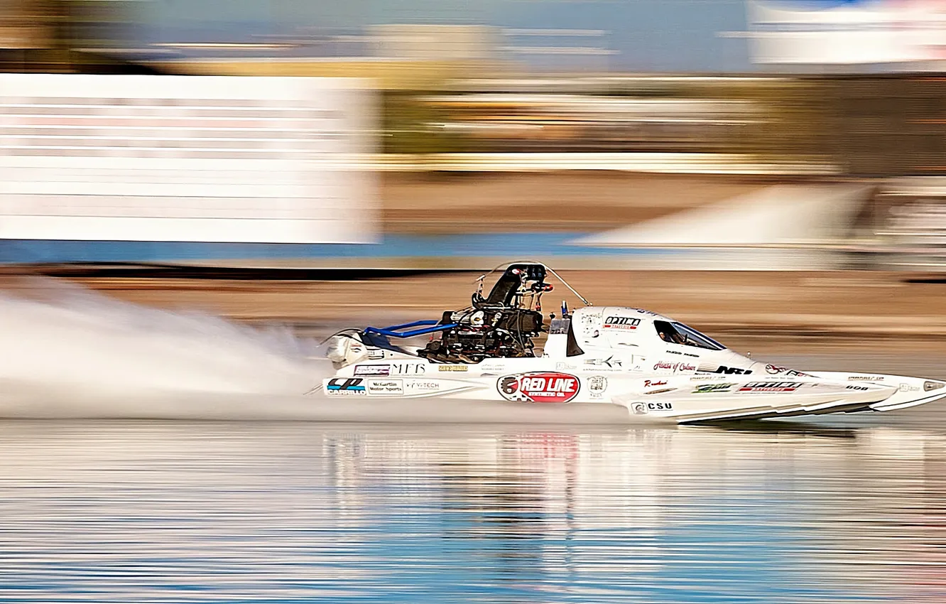 Photo wallpaper race, boat, speed