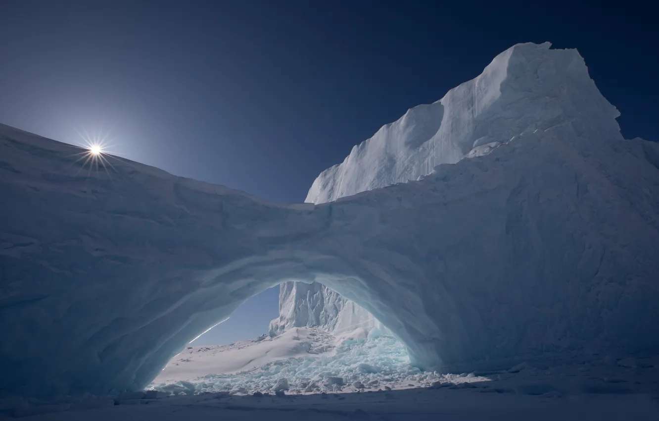 Photo wallpaper ice, iceberg, Canada, Canada, Nunavut, Nunavut, The canadian Arctic archipelago