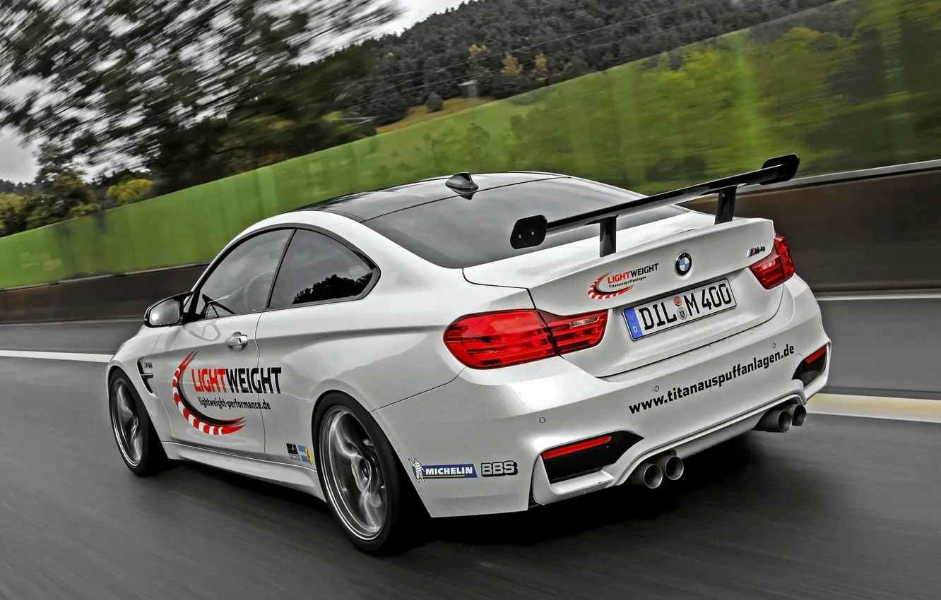 Photo wallpaper BMW, BMW, F82, 2014, 4-Series, LightWeight