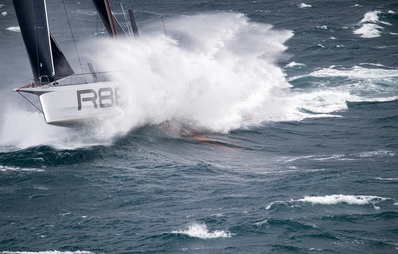 Photo wallpaper race, boat, speed